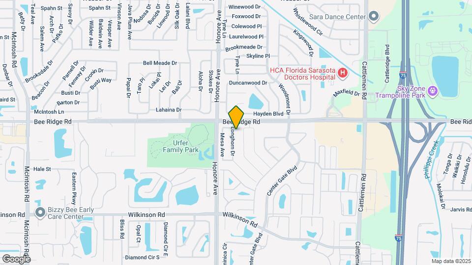 3919 Longhorn Dr Map and Location Details