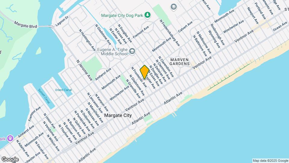 25 N Frontenac Ave Mapa y Detalles de la Ubicación