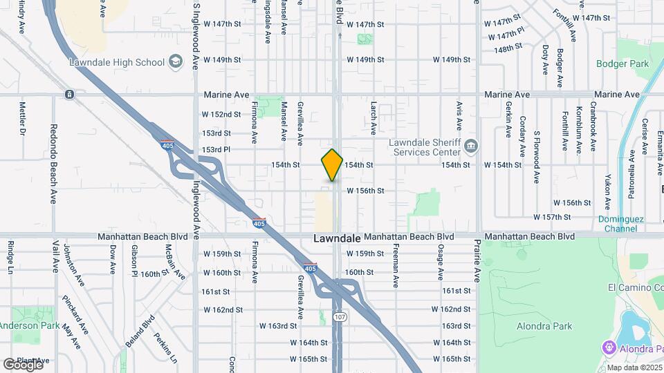 Lawndale Acres Map and Location Details