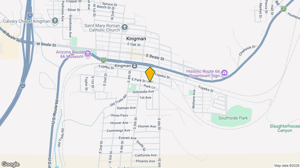 528 Park Ln Map and Location Details