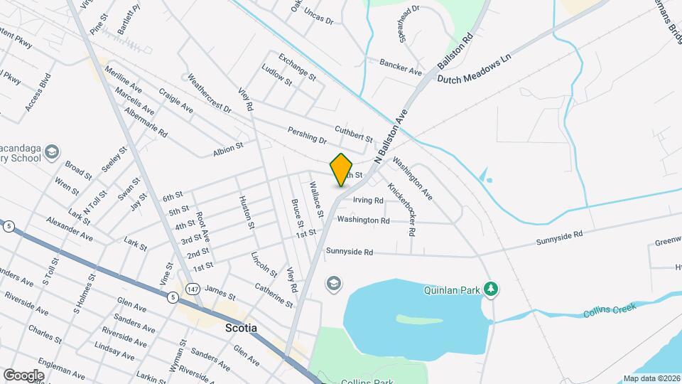 261 N Ballston Ave Map and Location Details