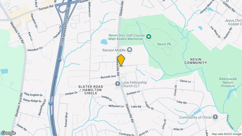 6406 Nevin Glen Dr Map and Location Details