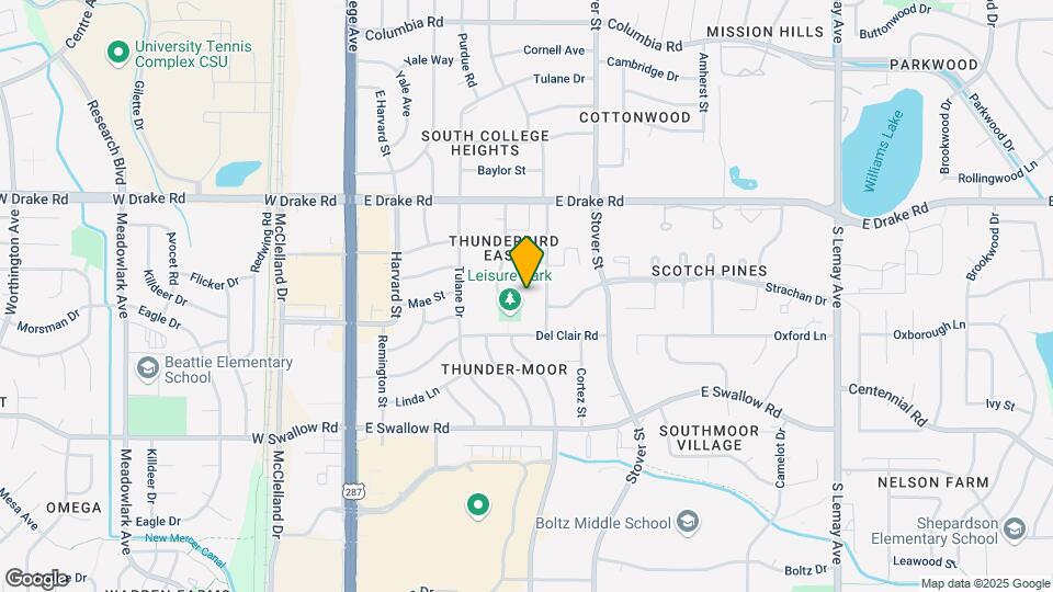 2807 Stanford Rd Mapa y Detalles de la Ubicación