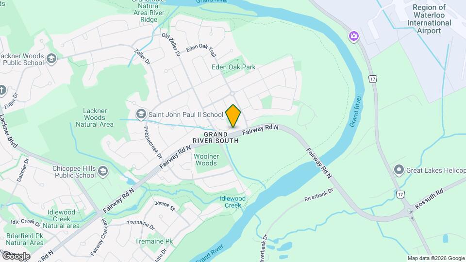 1110 Fairway Rd N Map and Location Details