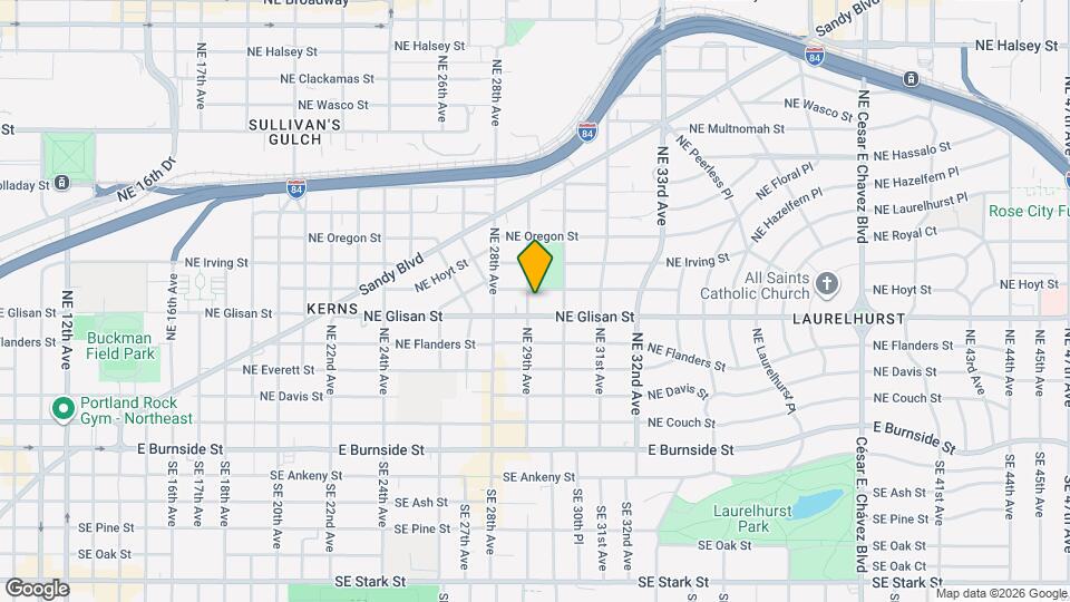 524 NE 29th Ave Map and Location Details