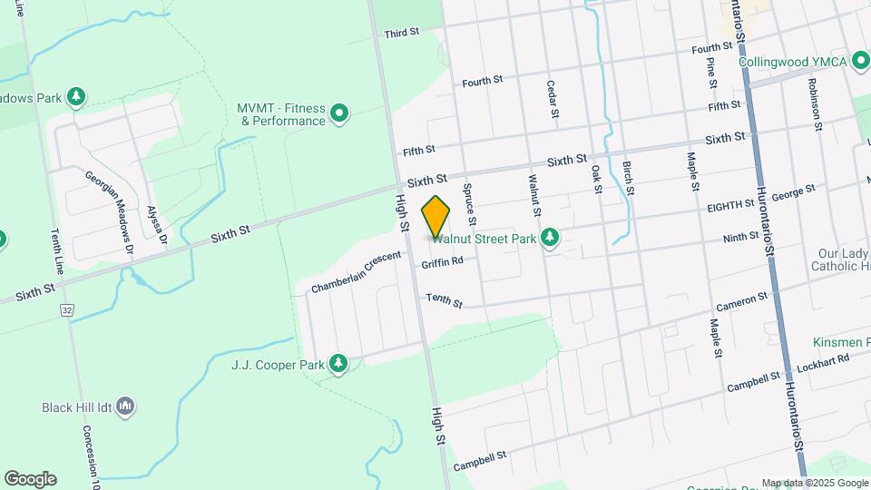 55 Courtice Crescent Map and Location Details