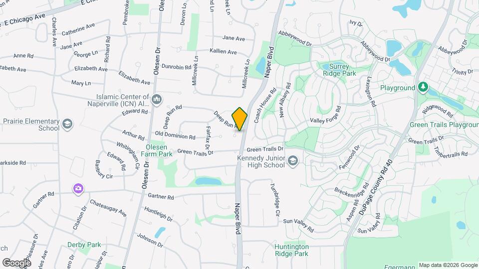 560 Rapidan Ct Map and Location Details