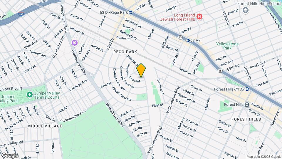 65-25 Boelsen Crescent Mapa y Detalles de la Ubicación