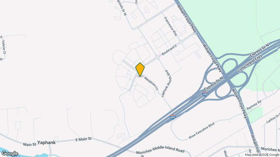 1 Meadows Ln Map and Location Details