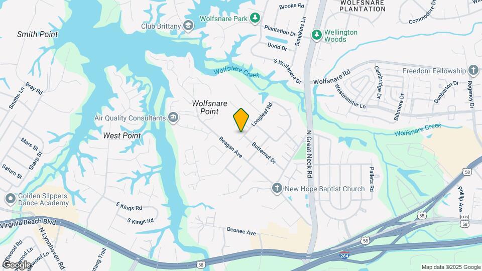407 Longleaf Rd Map and Location Details