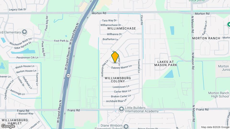 22715 Braken Manor Ln Map and Location Details