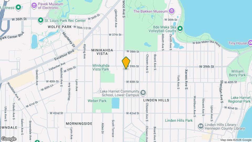 3917-3919 France Ave S Map and Location Details