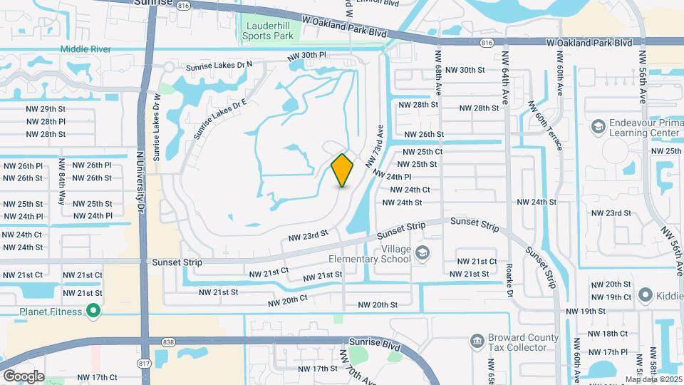 2400 E Aragon Blvd Map and Location Details