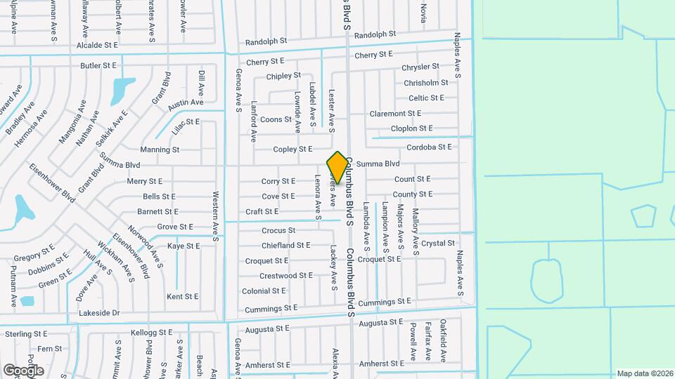 413 Lovers Ave Mapa y Detalles de la Ubicación