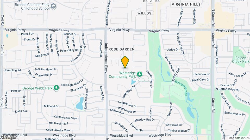633 Rose Garden Dr Map and Location Details