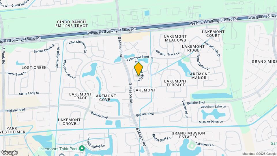 7338 Somerset Hill Ln Map and Location Details