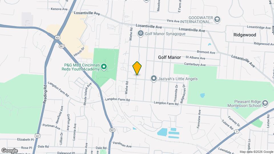 2264 Rosedale Ave Map and Location Details