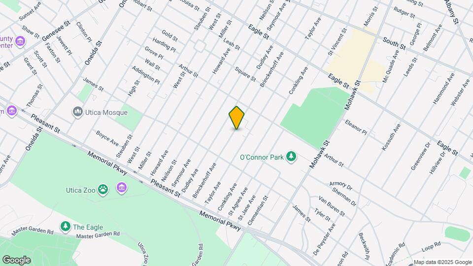 1539 Brinckerhoff Ave Map and Location Details