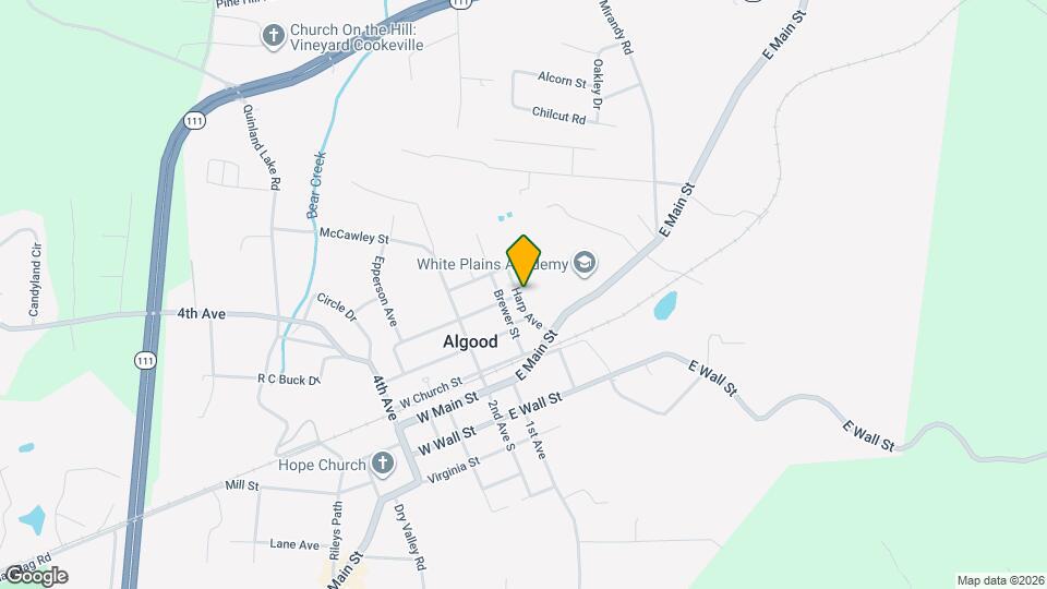 150 Harp Ave Map and Location Details