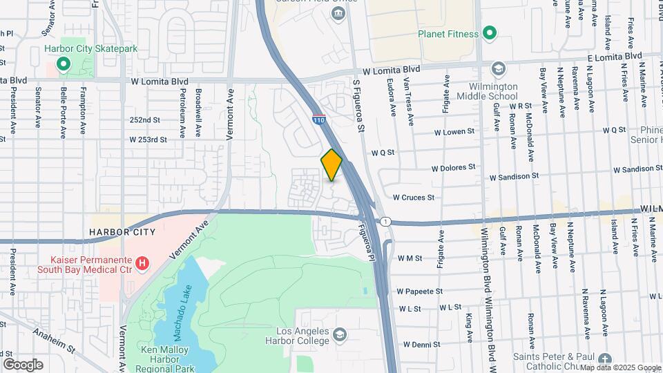 25265 Pine Creek Ln Map and Location Details