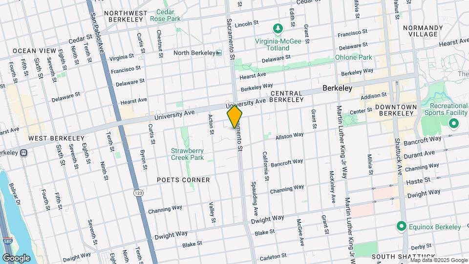 2122 Sacramento St Mapa y Detalles de la Ubicación