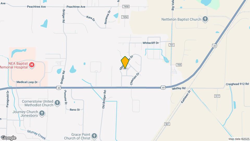 2109 Bristol Dr Map and Location Details