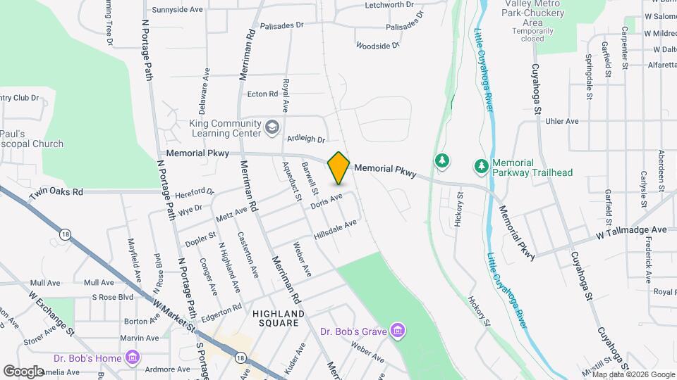 623 Doris Ave Map and Location Details