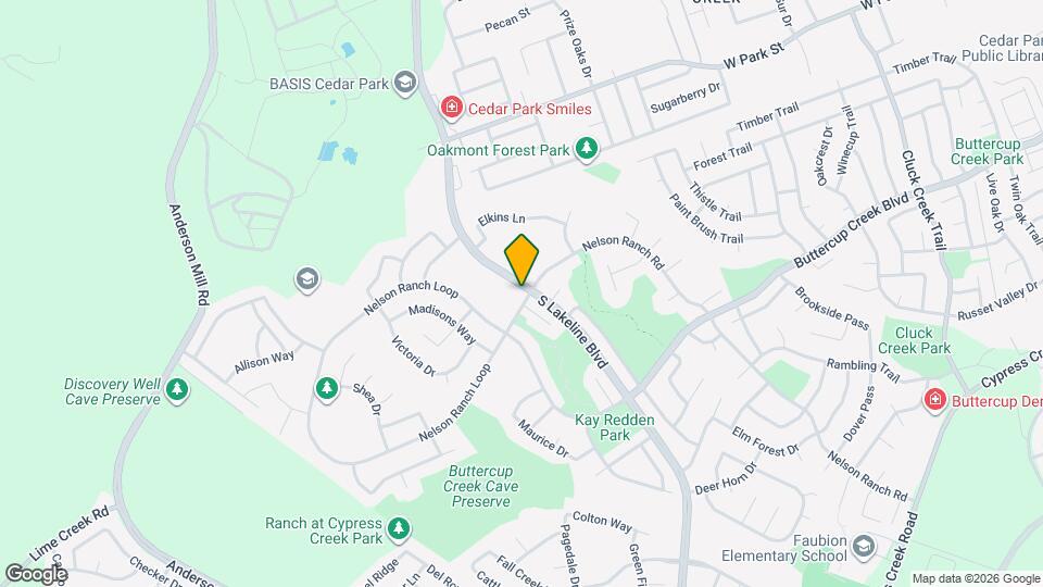 1601 Nelson Ranch Loop Map and Location Details