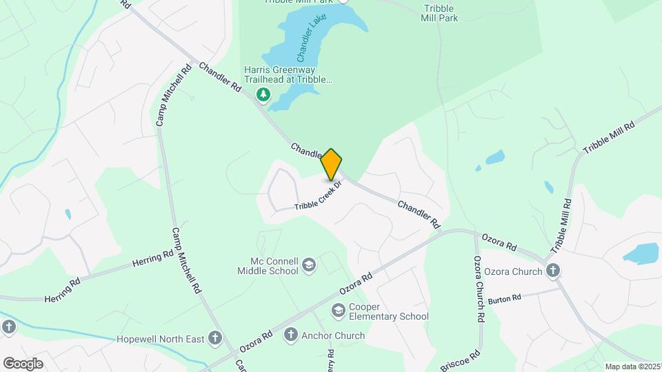640 Tribble Creek Dr Map and Location Details