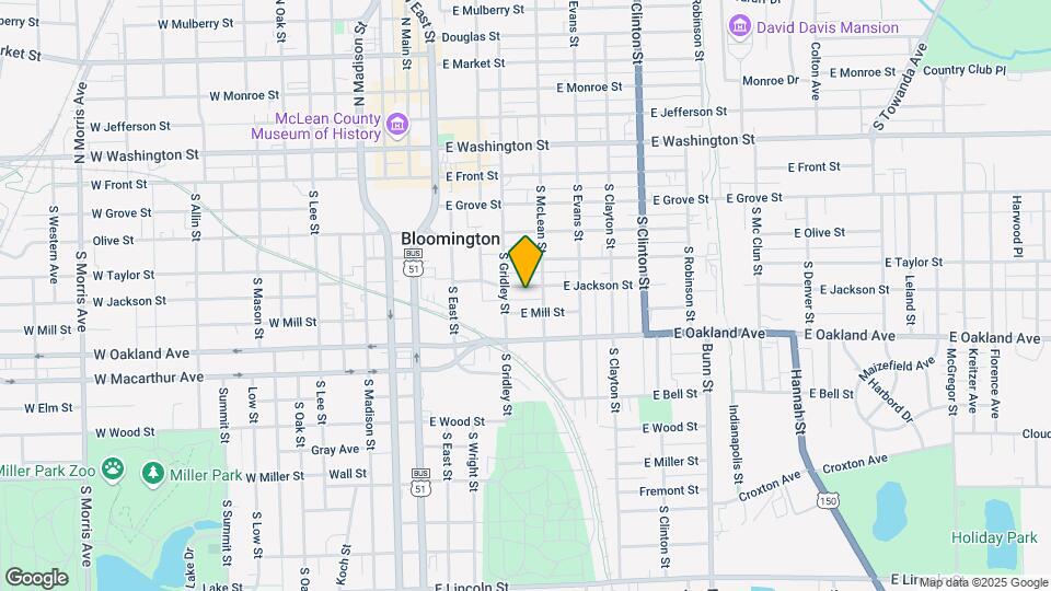 407 E Jackson St Mapa y Detalles de la Ubicación