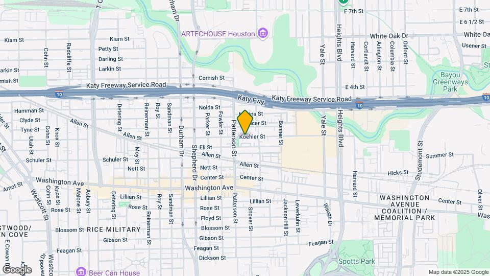 4411 Koehler St Map and Location Details