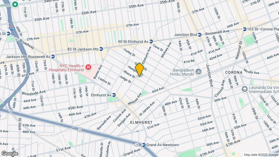 4209 Ithaca St Map and Location Details