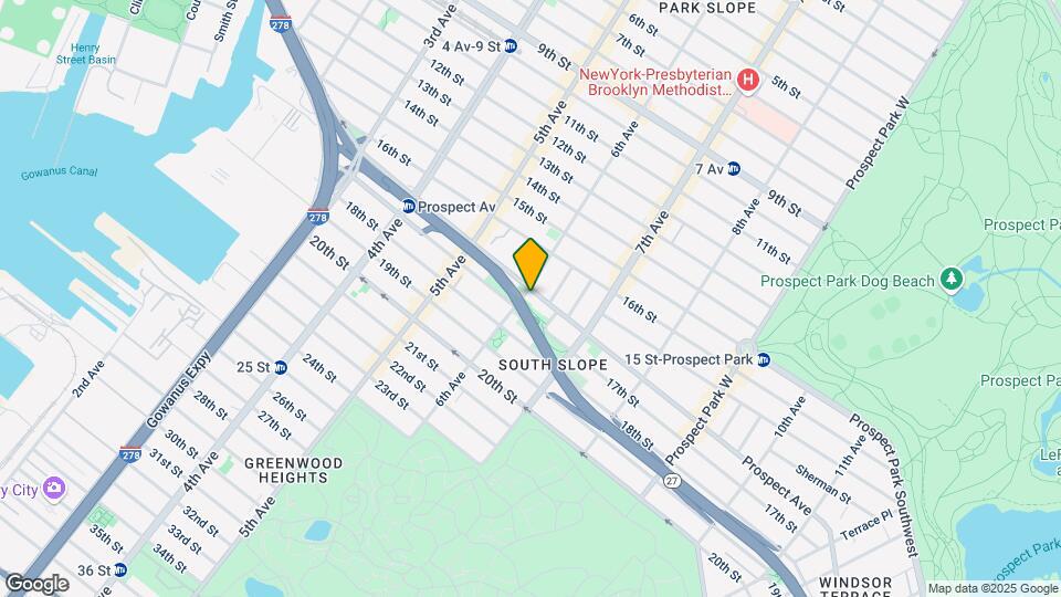 308 Prospect Ave Mapa y Detalles de la Ubicación