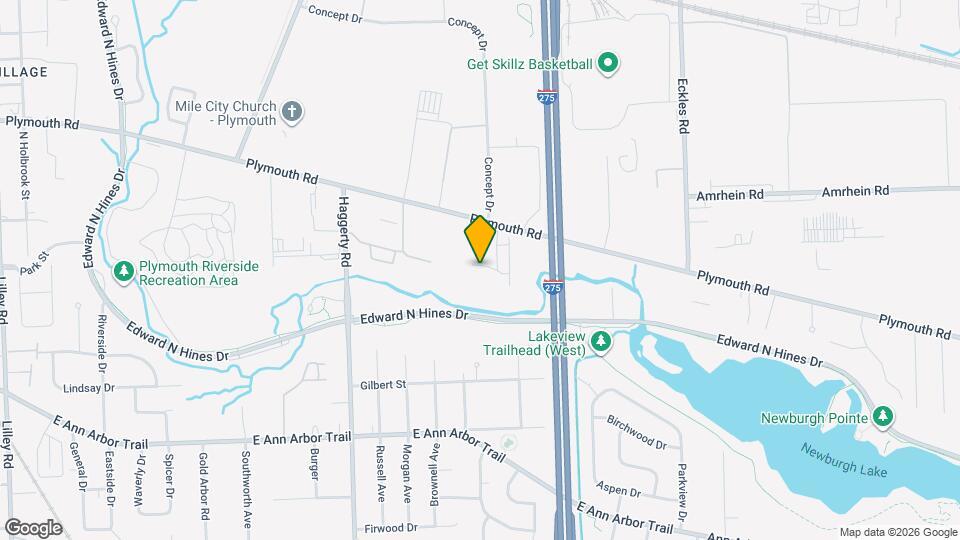 40355 Plymouth Rd Mapa y Detalles de la Ubicación