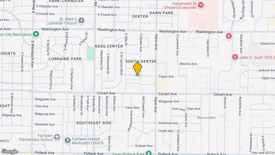 2913 Taylor Ave Map and Location Details