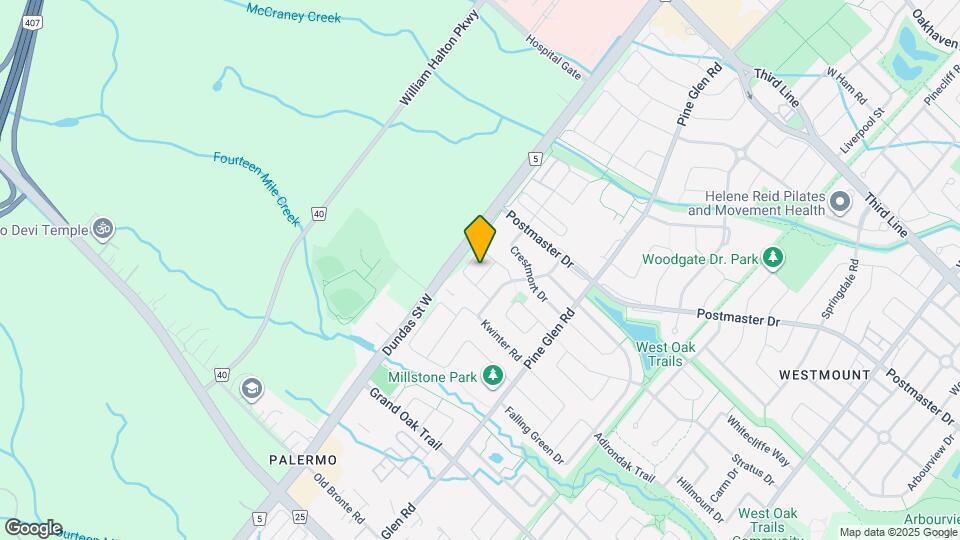 2321 Saddlecreek Crescent Map and Location Details