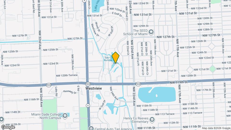 2353 NW 122nd Ter Map and Location Details