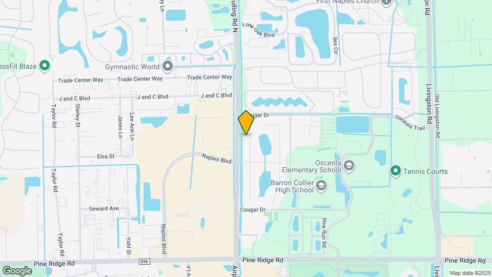 6161 Waxmyrtle Way Map and Location Details