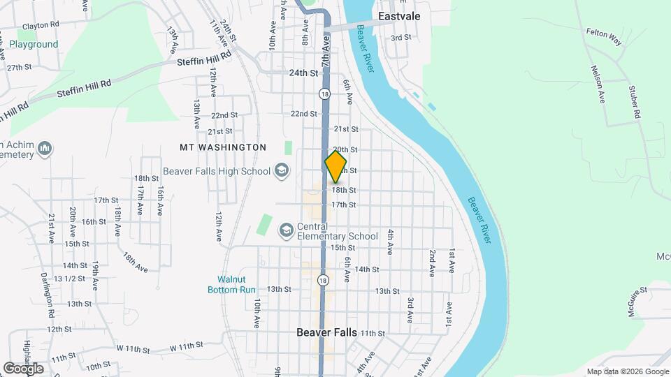 620 18th St Map and Location Details