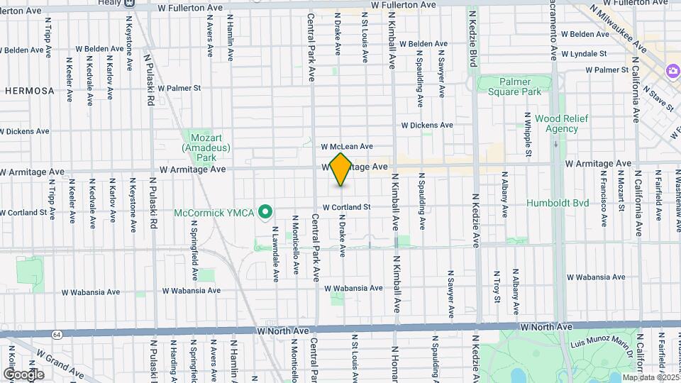 1916 N Drake Ave Map and Location Details