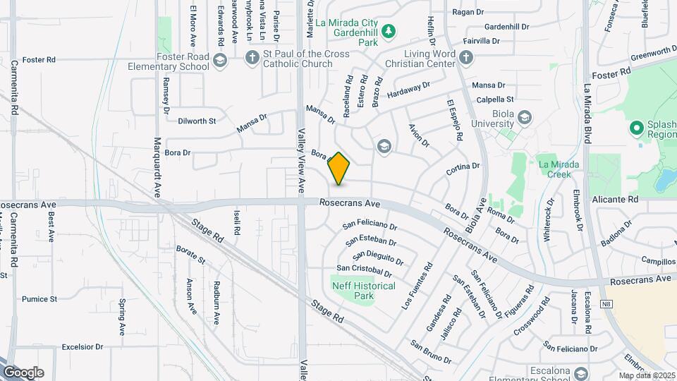 La Mirada Apartments Mapa y Detalles de la Ubicación