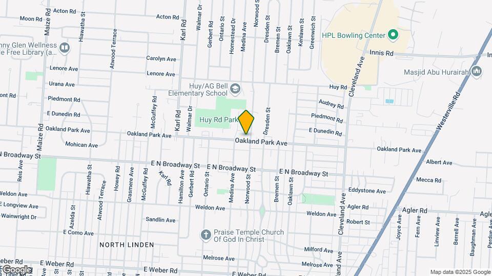 1526 Oakland Park Ave Mapa y Detalles de la Ubicación