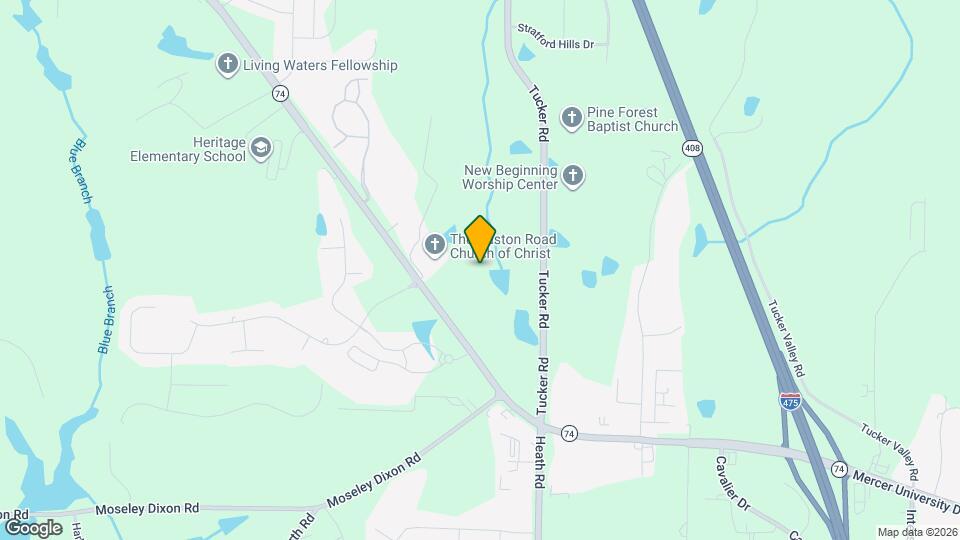 5817 Thomaston Rd Map and Location Details