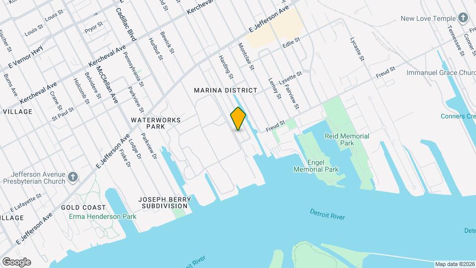480 Marquette Dr Map and Location Details