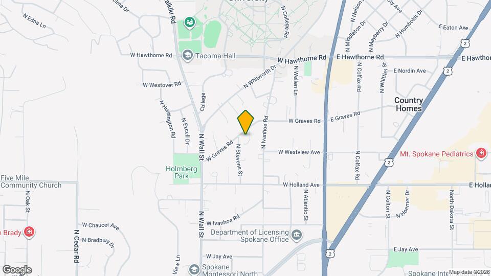 405 W Graves Rd Map and Location Details