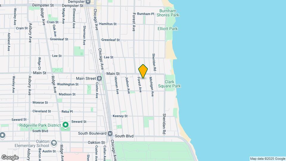 825 Forest Ave, Unit 2W Mapa y Detalles de la Ubicación