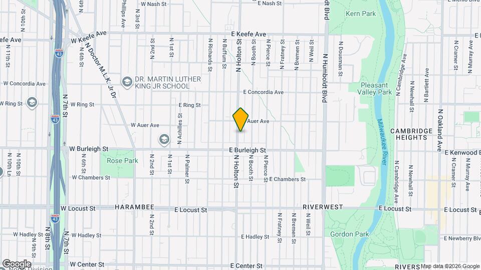 3138 N Holton St Mapa y Detalles de la Ubicación