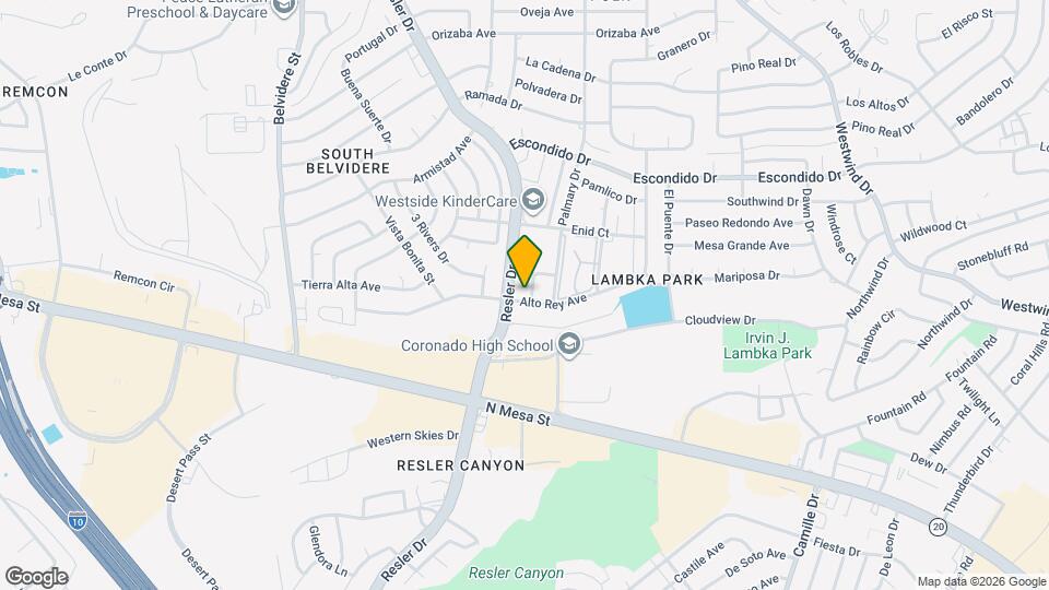 201 Moon River St Map and Location Details