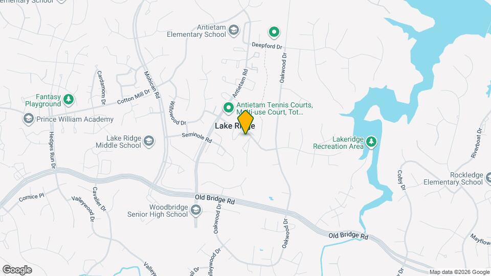 12304 Woodlawn Ct Map and Location Details