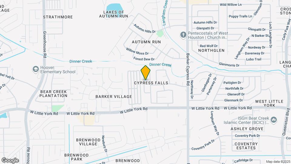6406 Bonnie Chase Ln Map and Location Details